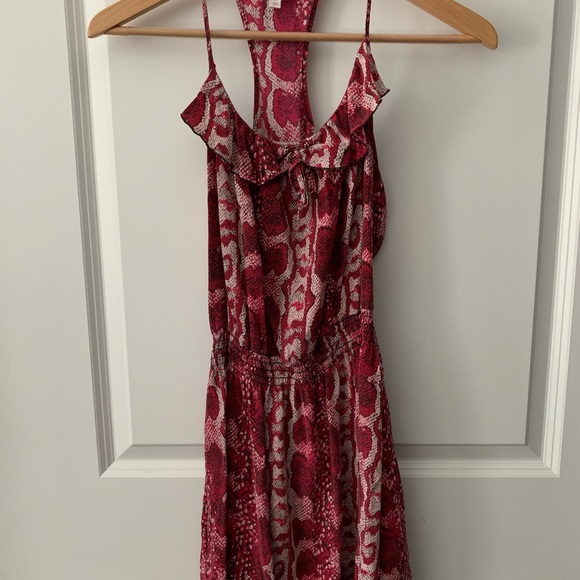 Parker Silk Snake Print Cami Dress - Picture 3 of 4
